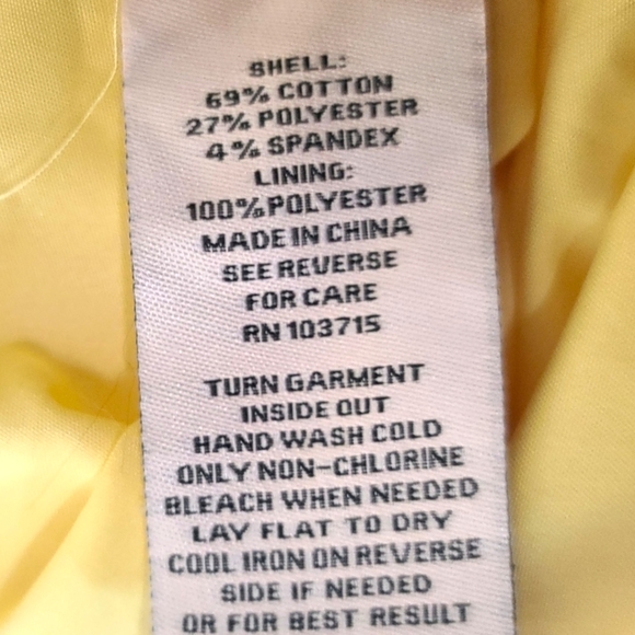 Nanette Women's Yellow Ruched Stretch Pleated Midi A-Line Dress Size 2 - Picture 10 of 10